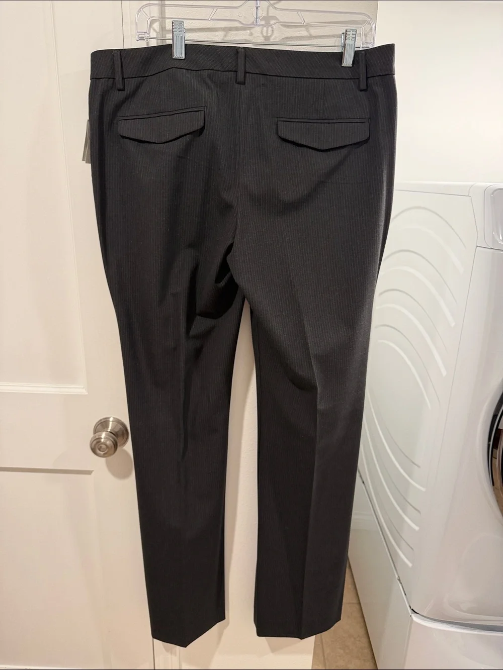 GAP Women’s Black Pinstripe Dress Pants